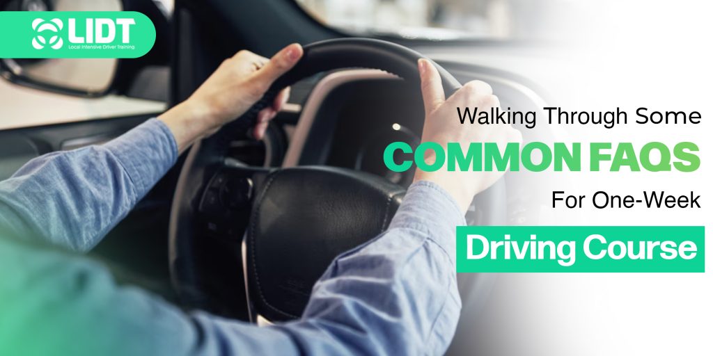 Walking Through Some Common FAQs For One-Week Driving Course