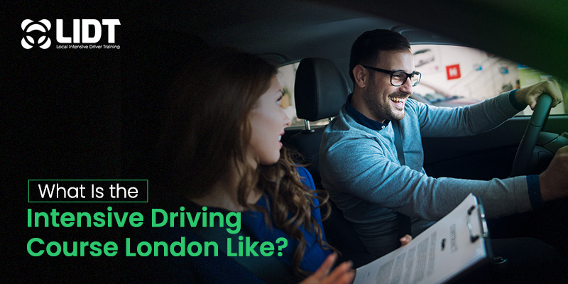 1-week intensive driving course in London