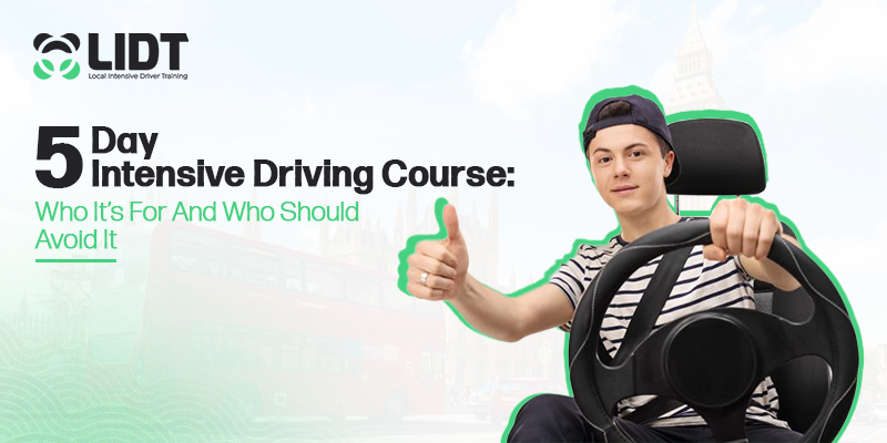 7-day intensive driving course
