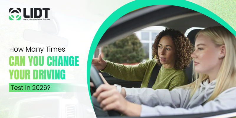 How Many Times Can You Change Your Driving Test in 2026