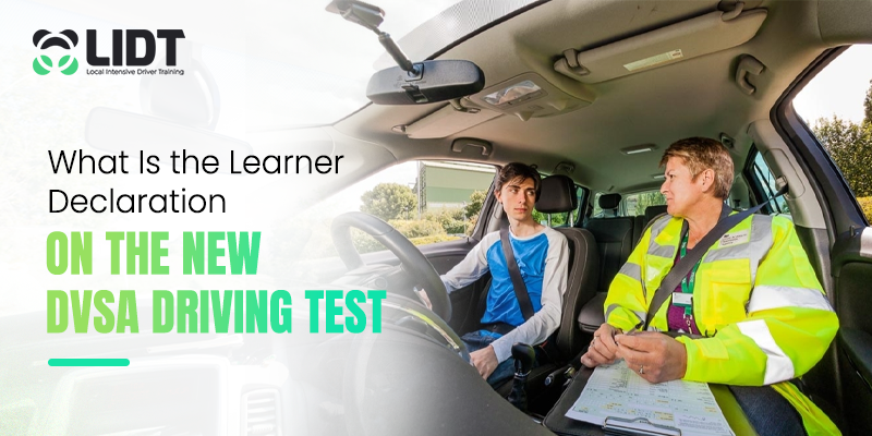 DVSA learner declaration
