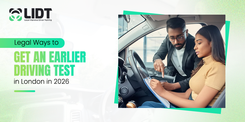 Get an Earlier Driving Test in London